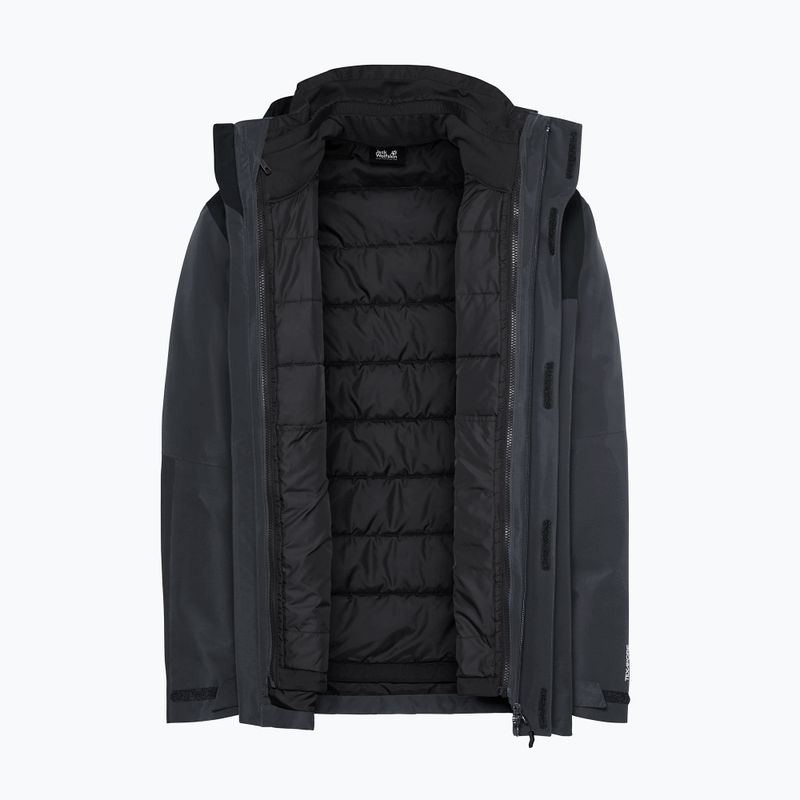 Pánska bunda 3v1 Jack Wolfskin Jasper Pro 3IN1 phantom 14