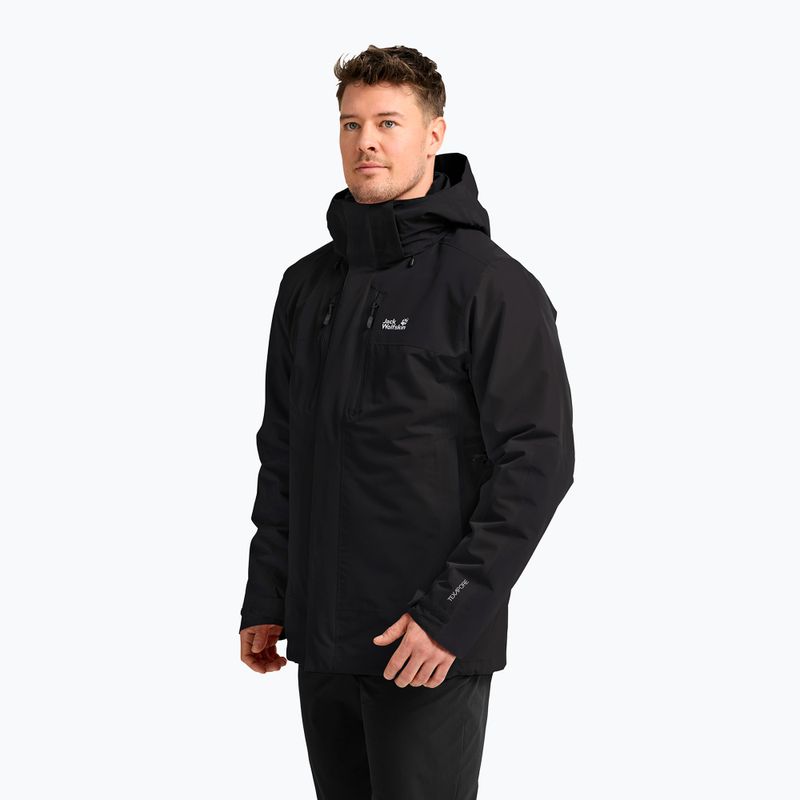 Pánska bunda 3v1 Jack Wolfskin Jasper Pro 3IN1 black 4