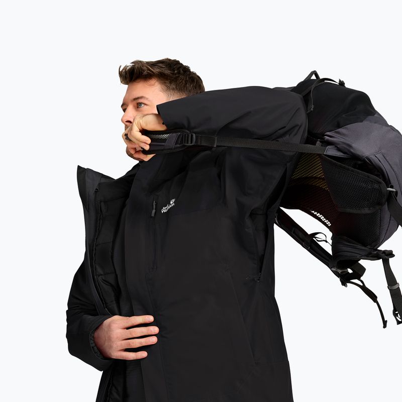 Pánska bunda 3v1 Jack Wolfskin Jasper Pro 3IN1 black 9
