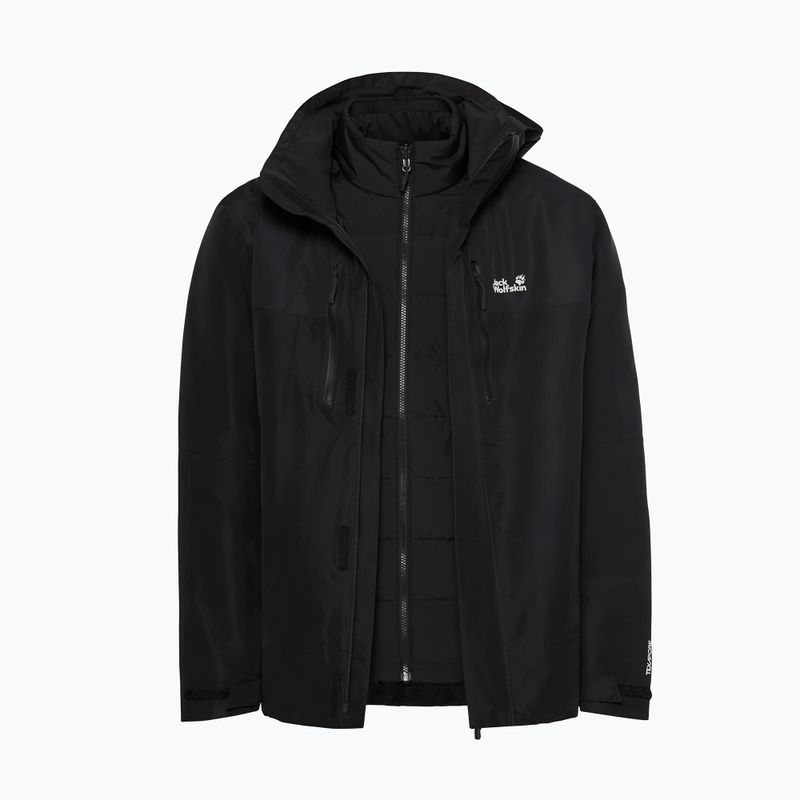 Pánska bunda 3v1 Jack Wolfskin Jasper Pro 3IN1 black 14