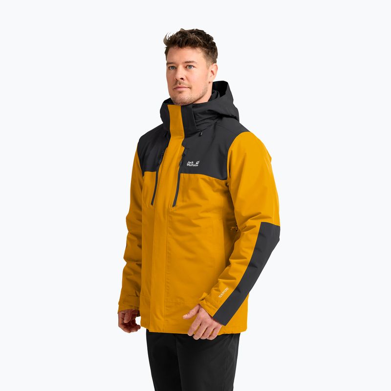 Pánska bunda 3v1 Jack Wolfskin Jasper Pro 3IN1 burly yellow jw 4