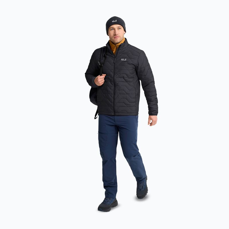 Pánska zateplená bunda Jack Wolfskin Flextrek Ins black 2