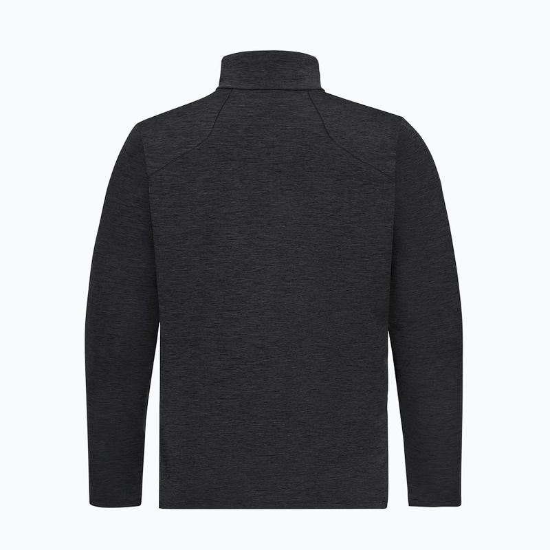 Pánska fleecová mikina Jack Wolfskin Trail Half Zip black 5