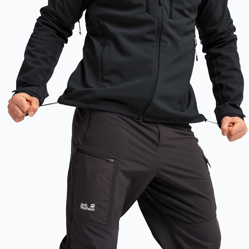 Pánska vetrovka Jack Wolfskin Jasper phantom 7