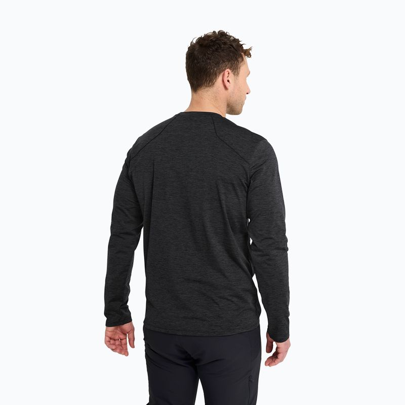 Pánske trekové tričko longsleeve Jack Wolfskin Trail black 3