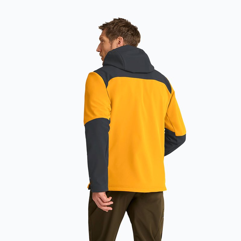 Pánska vetrovka Jack Wolfskin Jasper burly yellow jw 3