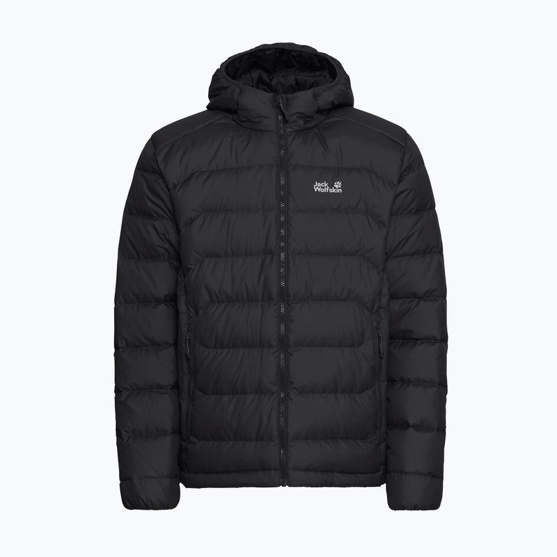 Pánska páperová bunda Jack Wolfskin Wild Pass Down Hoody black 7