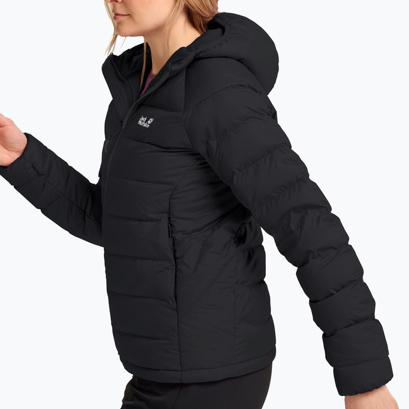 Dámska páperová bunda Jack Wolfskin Wild Pass Down Hoody Rds black 4