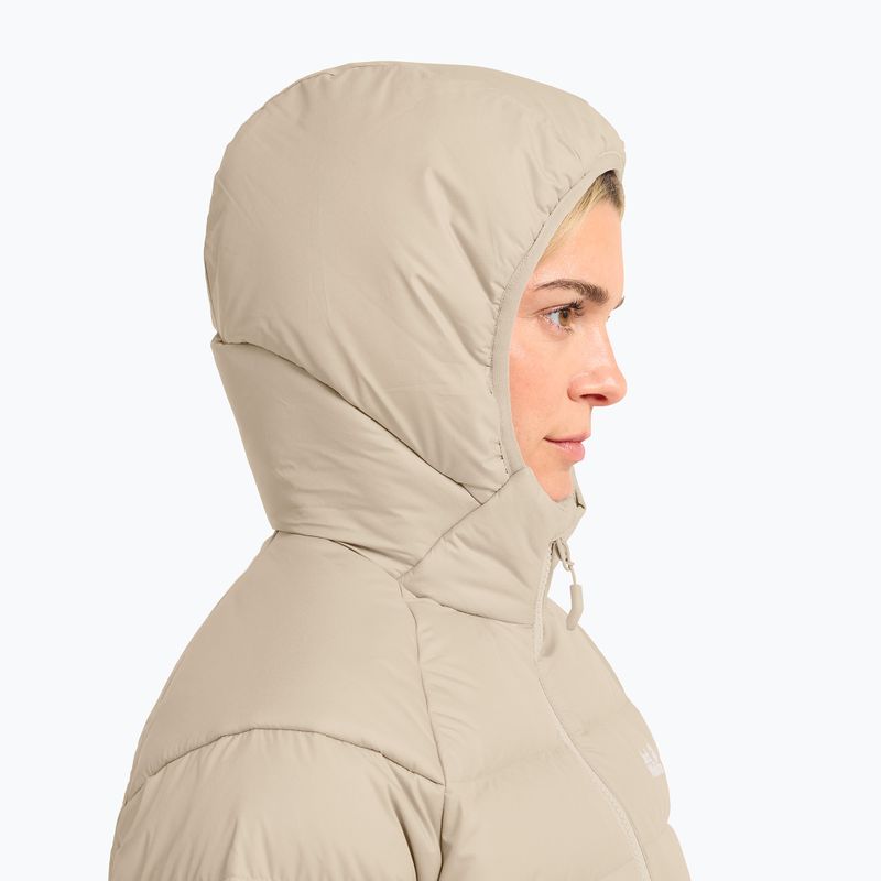 Dámska páperová bunda Jack Wolfskin Wild Pass Down Hoody Rds oyster 5