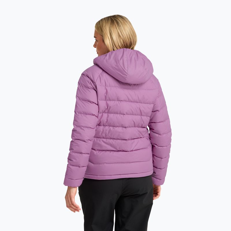 Dámska páperová bunda Jack Wolfskin Wild Pass Down Hoody Rds vivid orchid 3