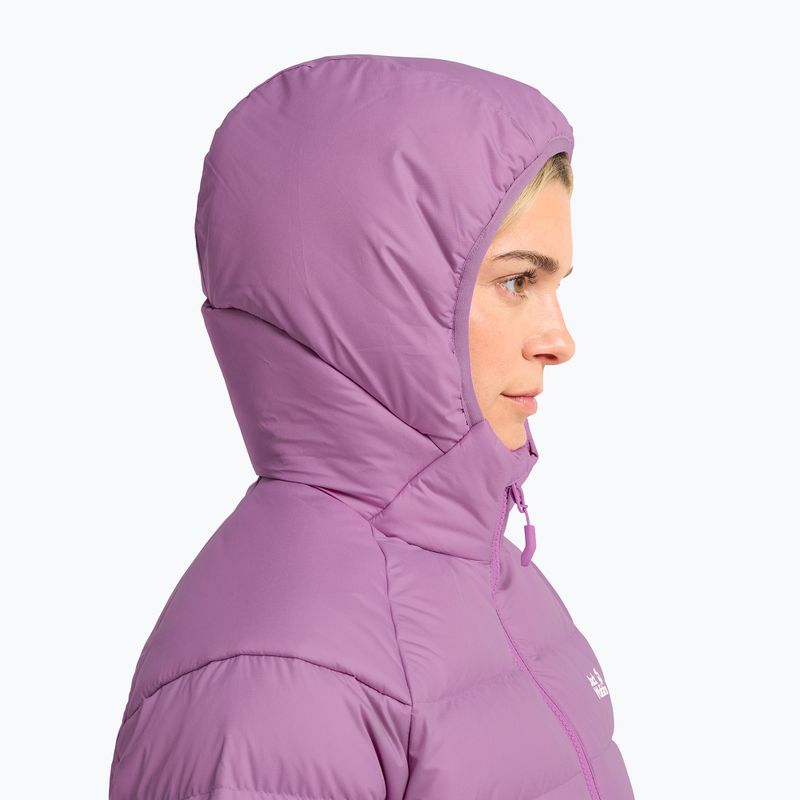 Dámska páperová bunda Jack Wolfskin Wild Pass Down Hoody Rds vivid orchid 5