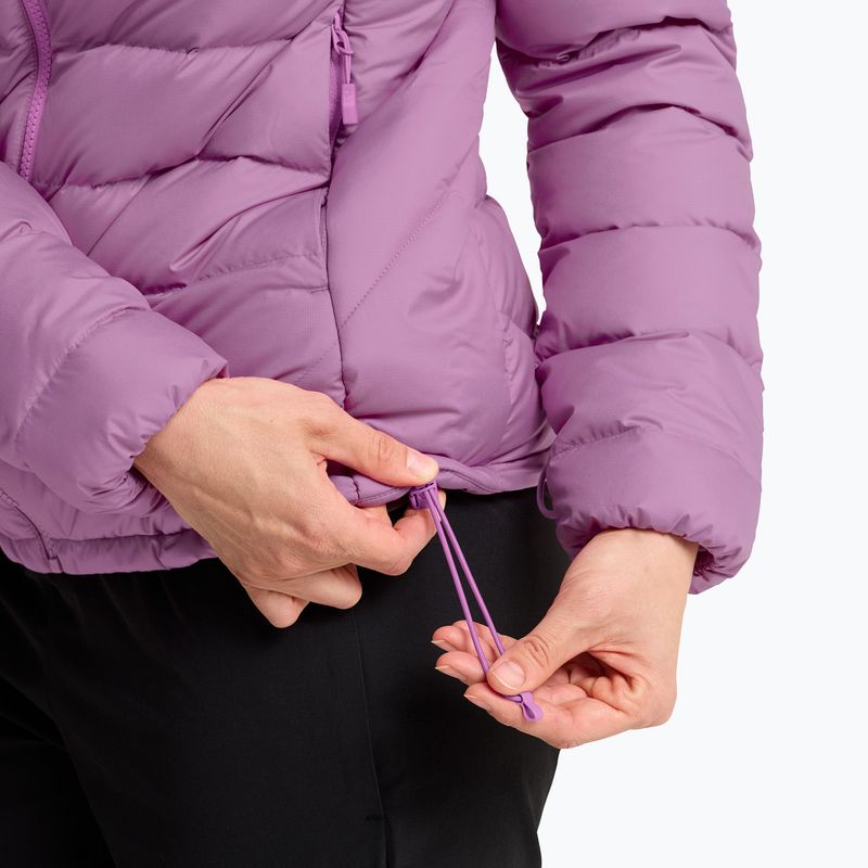Dámska páperová bunda Jack Wolfskin Wild Pass Down Hoody Rds vivid orchid 6