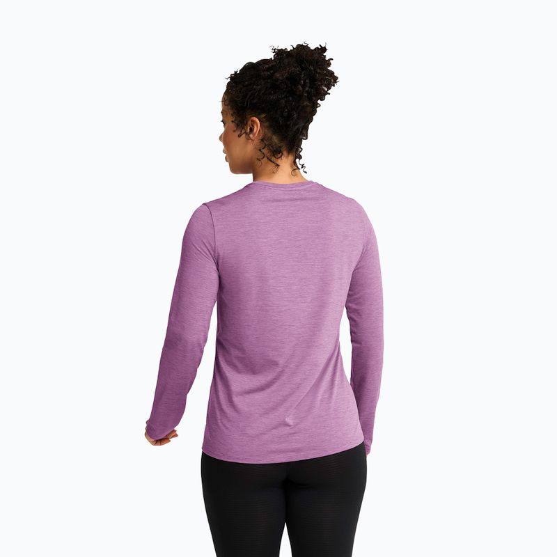 Dámske trekingové tričko longsleeve Jack Wolfskin Trail vivid orchid 2