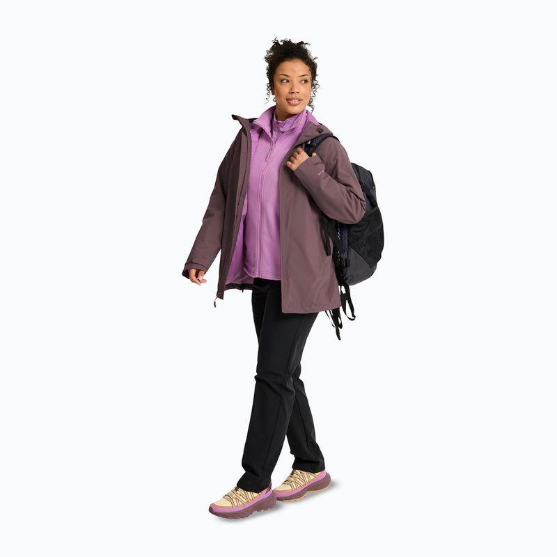 Dámska bunda 3v1 Jack Wolfskin Moonrise 2 3IN1 sheer plum 2