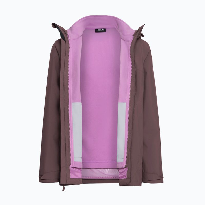 Dámska bunda 3v1 Jack Wolfskin Moonrise 2 3IN1 sheer plum 13