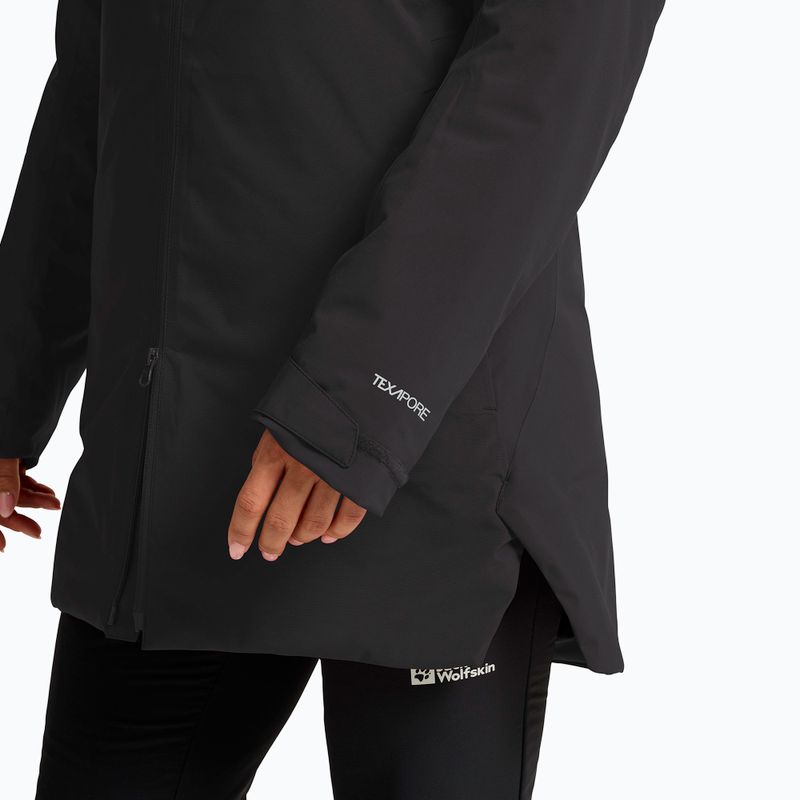 Dámska nepremokavá bunda Jack Wolfskin Heidelstein 2 Ins black 5