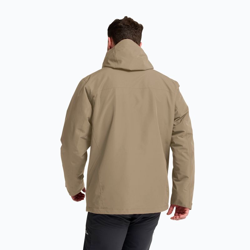 Pánska bunda 3v1 Jack Wolfskin Stonelite 3In1 hazel wood 3