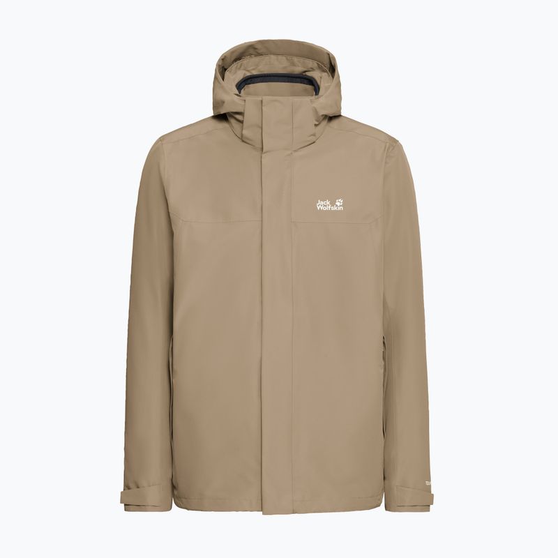 Pánska bunda 3v1 Jack Wolfskin Stonelite 3In1 hazel wood 10