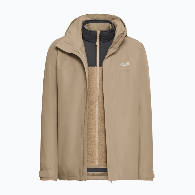 Pánska bunda 3v1 Jack Wolfskin Stonelite 3In1 hazel wood 12