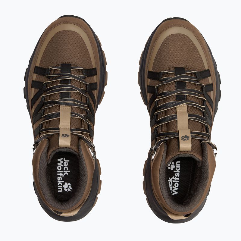 Dámske turistické topánky Jack Wolfskin Wild Hike Texapore Mid fawn 4