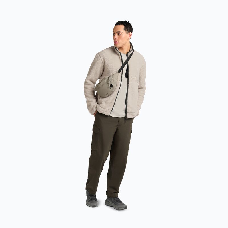 Pánska fleecová mikina Jack Wolfskin Stone Lite oyster 2