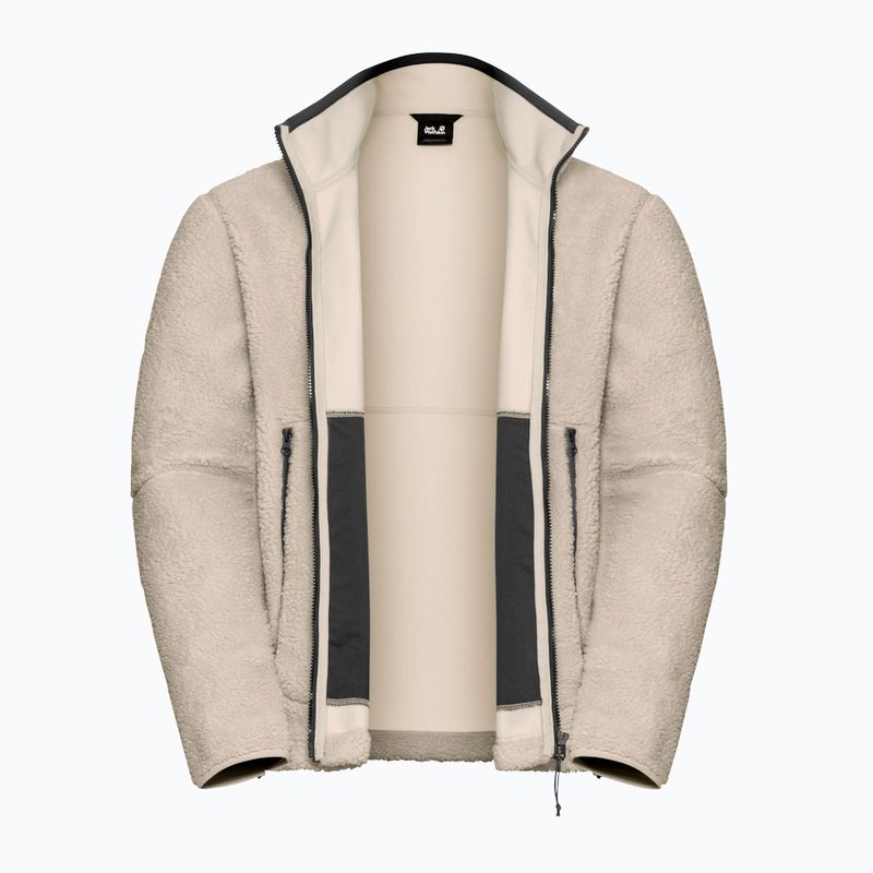 Pánska fleecová mikina Jack Wolfskin Stone Lite oyster 9