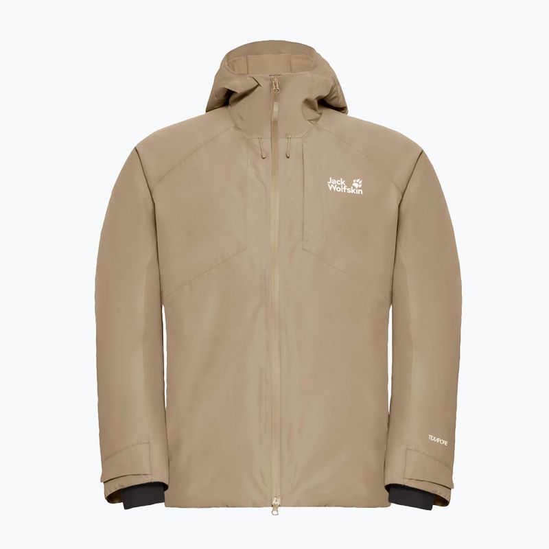 Pánska páperová bunda Jack Wolfskin Icecape 2 l Down Ins Rds hazel wood 7