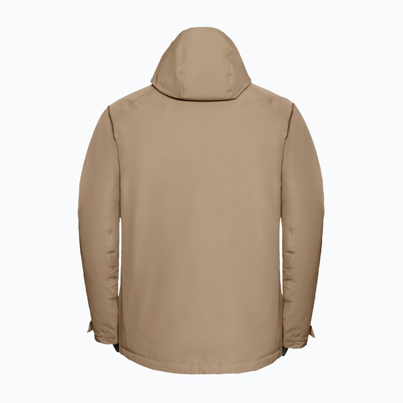 Pánska páperová bunda Jack Wolfskin Icecape 2 l Down Ins Rds hazel wood 8