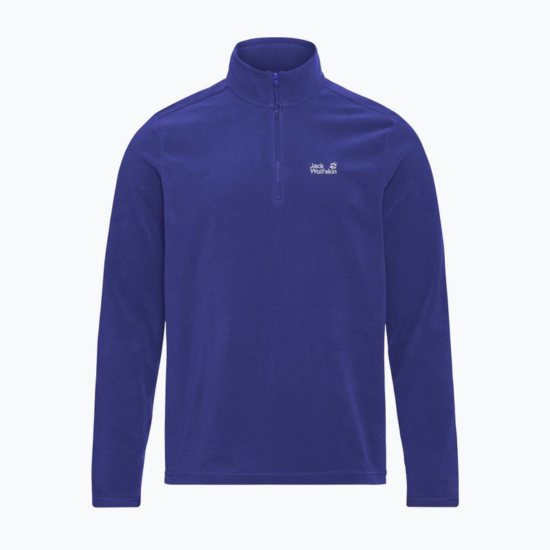 Pánska fleecová mikina Jack Wolfskin Taunus 100 Full Zip glow ink 5