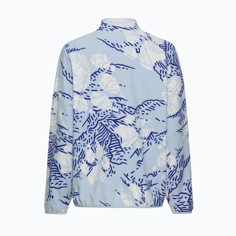 Dámska fleecová mikina Jack Wolfskin Paw Era 100 Orint Half Zip paw crystal blue 8