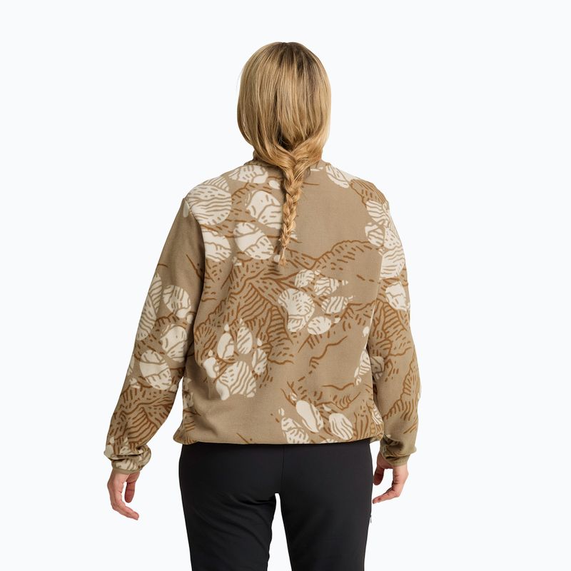 Dámska fleecová mikina Jack Wolfskin Paw Era 100 Orint Half Zip paw hazel wood 3