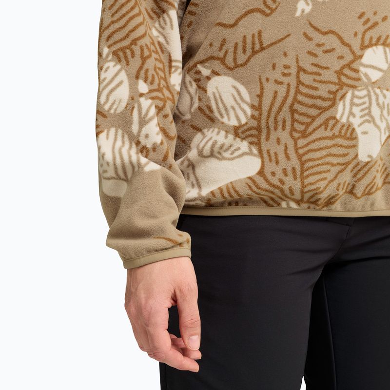 Dámska fleecová mikina Jack Wolfskin Paw Era 100 Orint Half Zip paw hazel wood 6