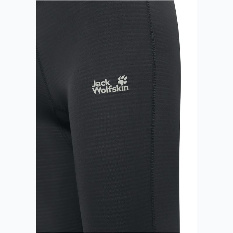 Dámske termonohavice Jack Wolfskin Infinite Warm black 3
