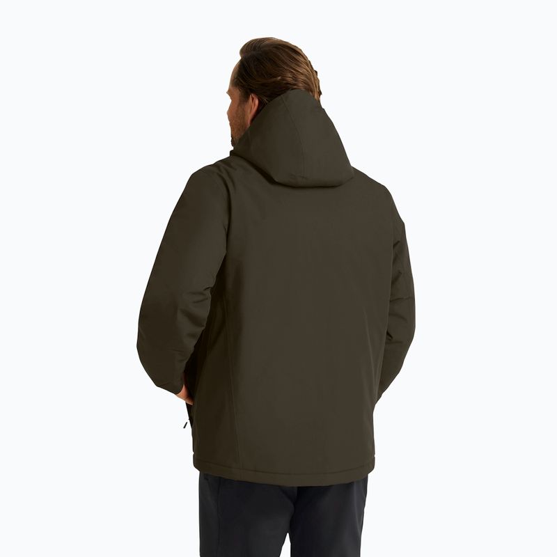 Pánska zateplená bunda Jack Wolfskin Wisper Ins obsidian moss 3
