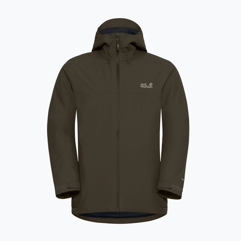 Pánska zateplená bunda Jack Wolfskin Wisper Ins obsidian moss 7