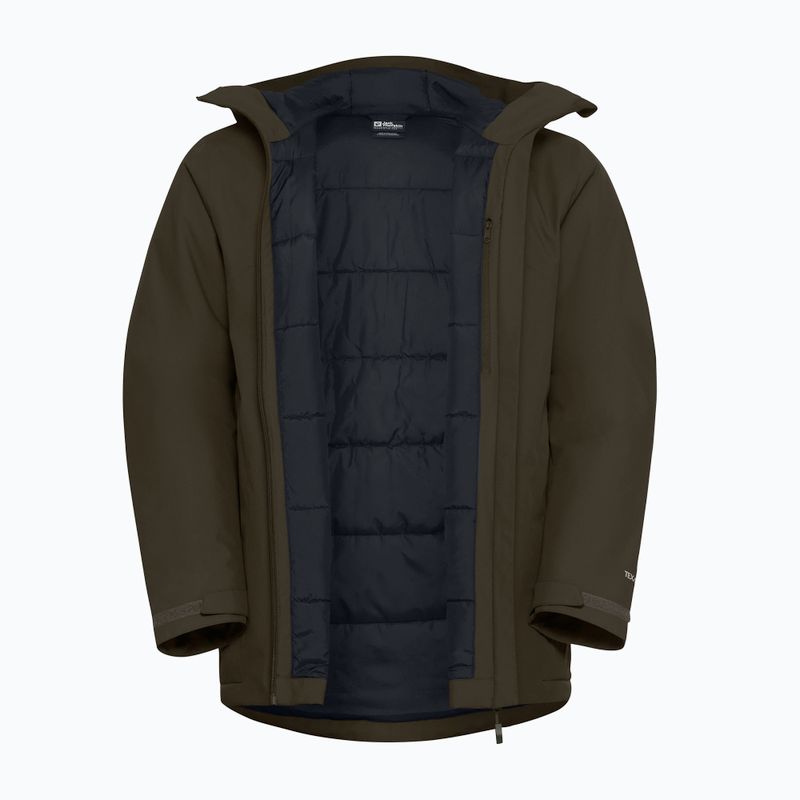 Pánska zateplená bunda Jack Wolfskin Wisper Ins obsidian moss 9