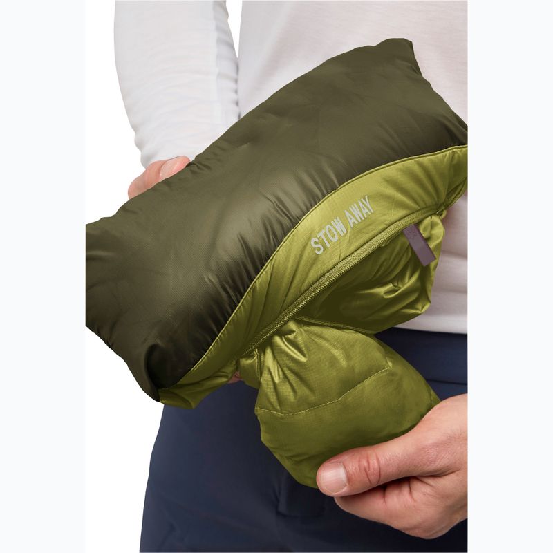 Pánska páperová bunda Jack Wolfskin Passamani Down Hoody khaki green 5