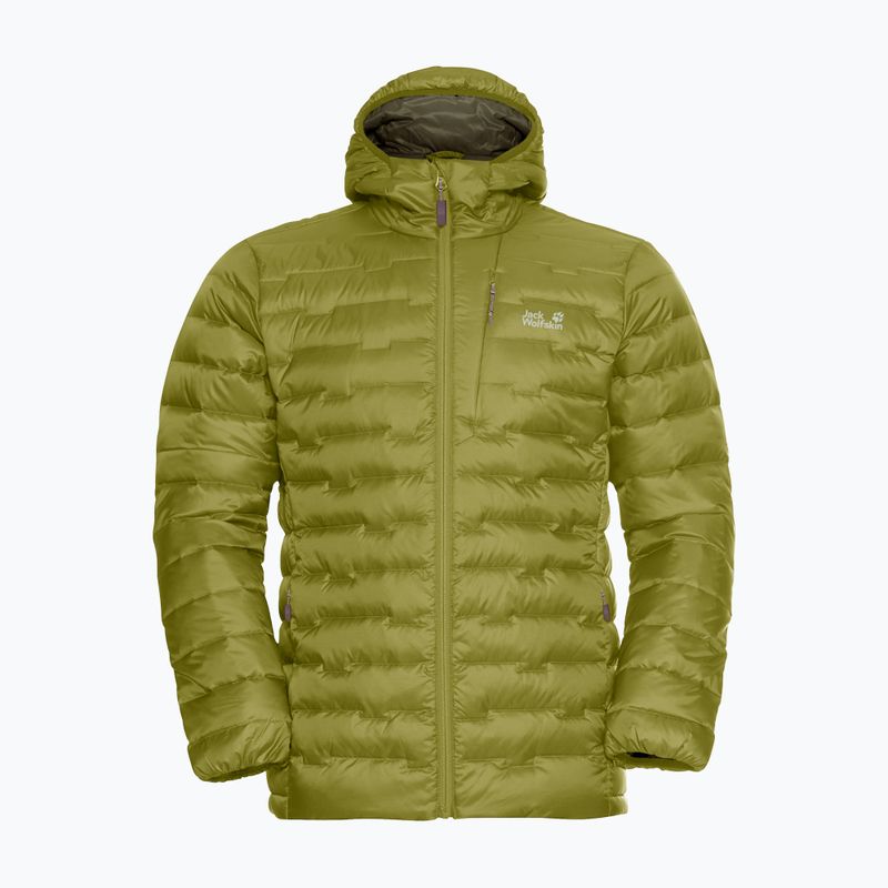 Pánska páperová bunda Jack Wolfskin Passamani Down Hoody khaki green 6