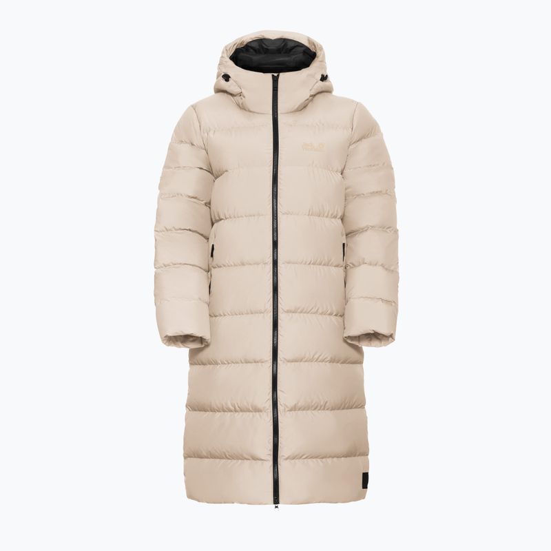Dámsky páperový kabát Jack Wolfskin Frozen Palace Coat oyster 7