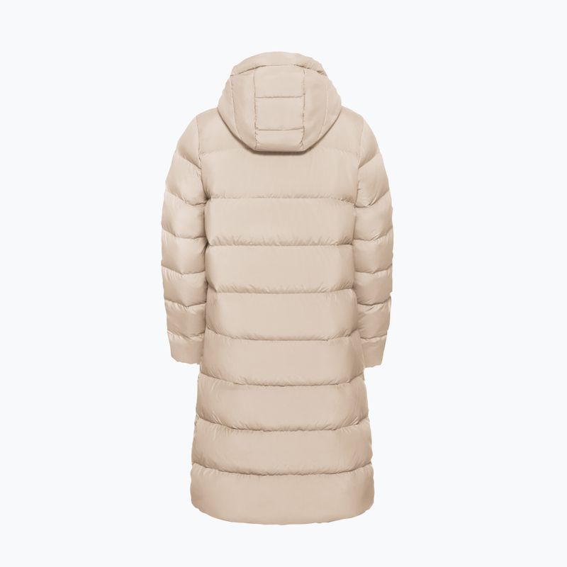 Dámsky páperový kabát Jack Wolfskin Frozen Palace Coat oyster 9