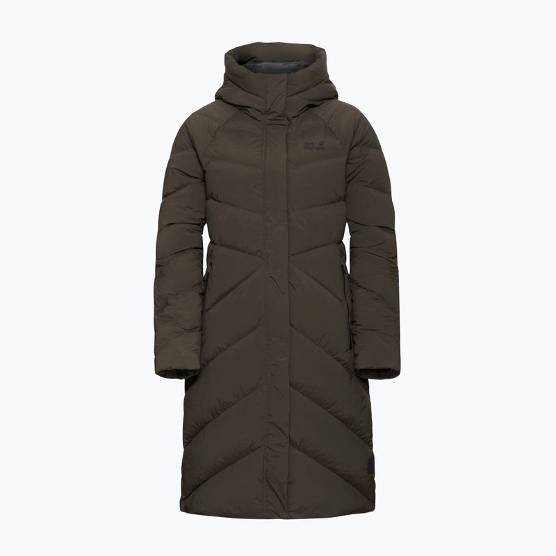 Dámsky páperový kabát Jack Wolfskin Marienplatz Coat obsidian moss 6