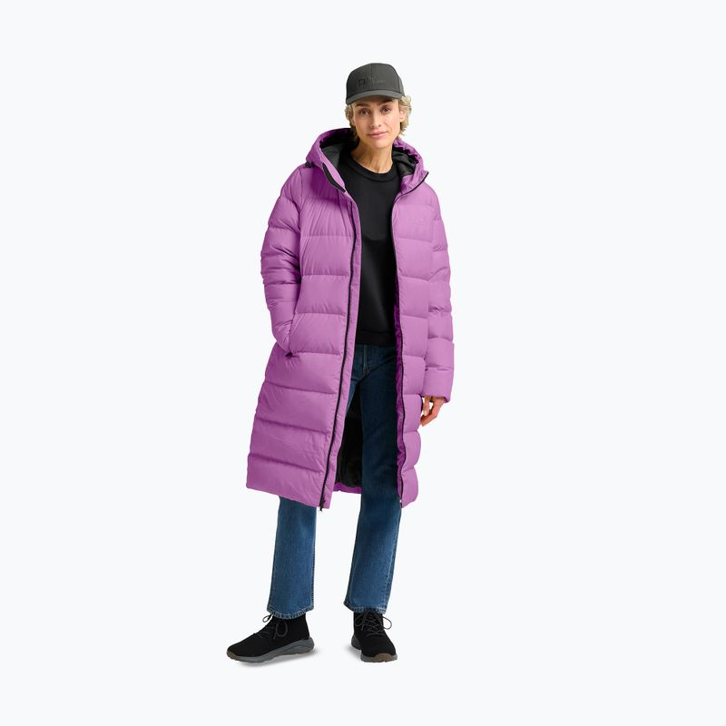 Dámsky páperový kabát Jack Wolfskin Frozen Palace Coat vivid orchid 3