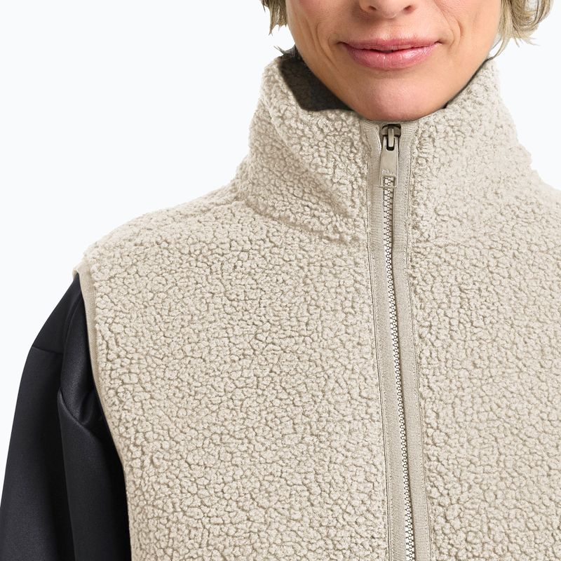 Dámska vesta Jack Wolfskin High Curl oyster 4