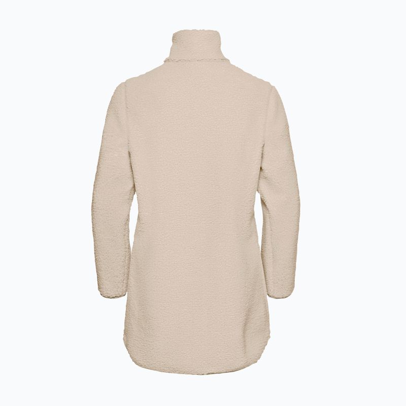 Dámska fleecová mikina Jack Wolfskin High Curl Coat oyster 8