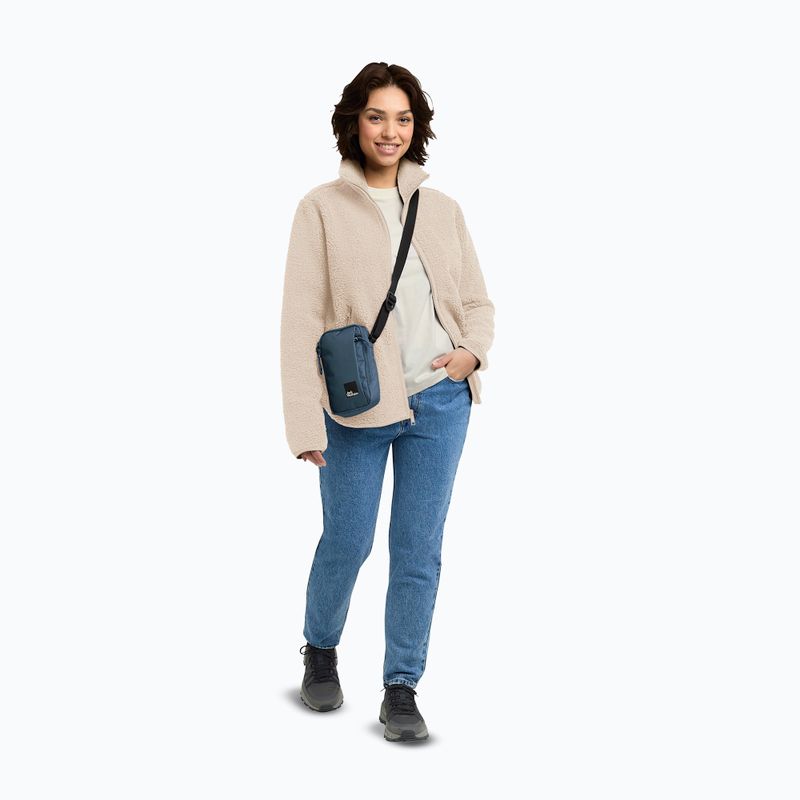Dámska fleecová mikina Jack Wolfskin High Curl oyster 2