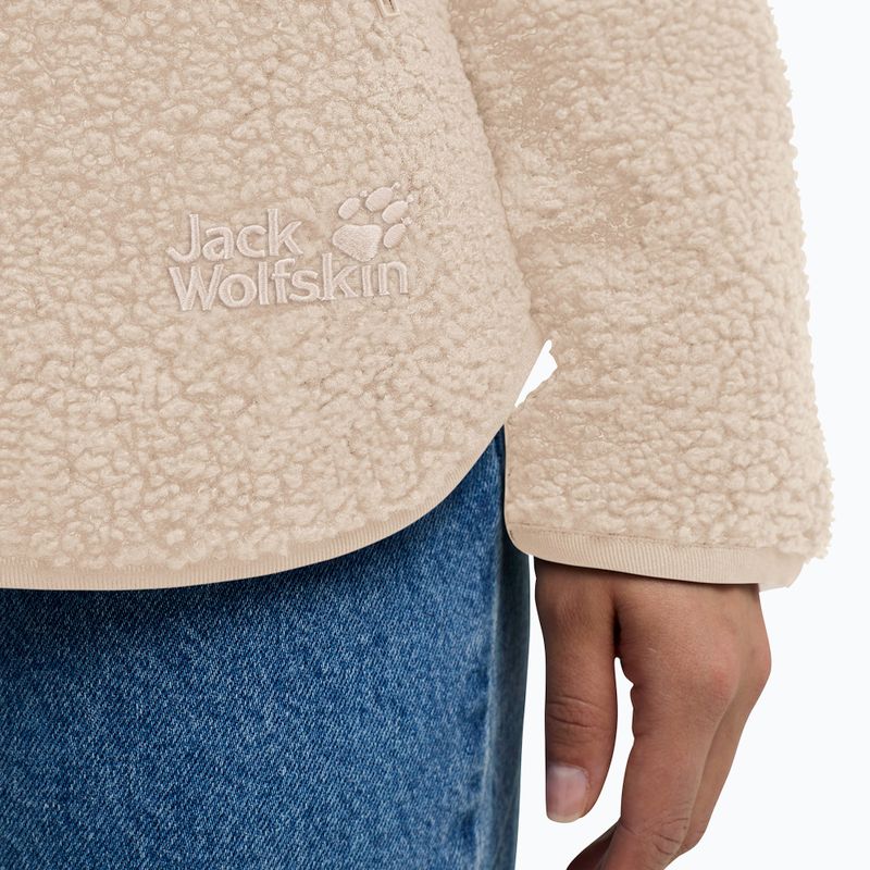 Dámska fleecová mikina Jack Wolfskin High Curl oyster 6