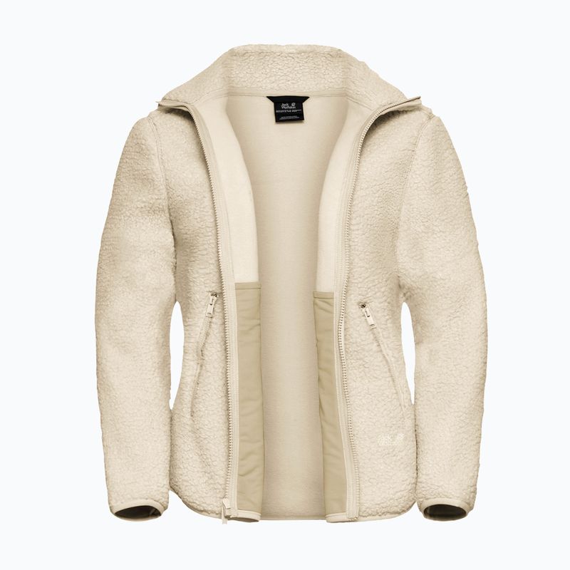 Dámska fleecová mikina Jack Wolfskin High Curl oyster 9
