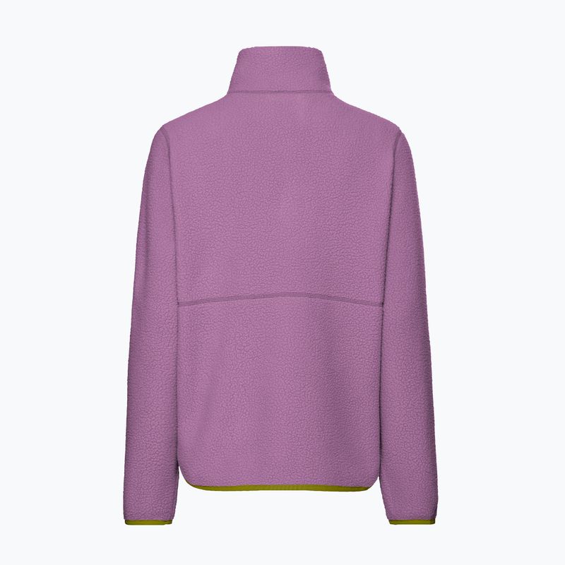 Dámska fleecová mikina Jack Wolfskin Lite Curl Full Zip vivid orchid 8