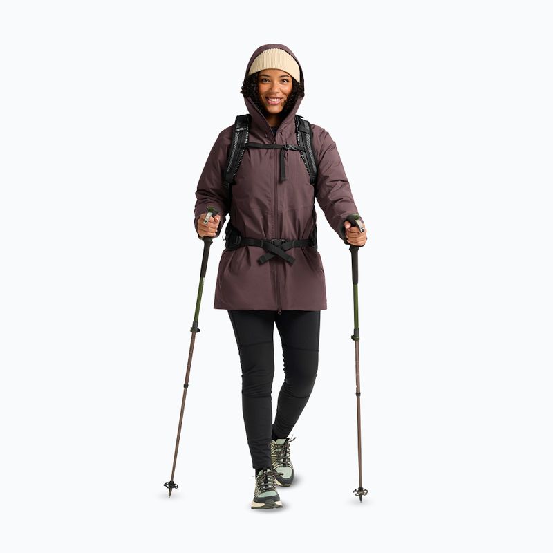Dámska páperová bunda Jack Wolfskin Icecape 2L Down Ins Rds sheer plum 2