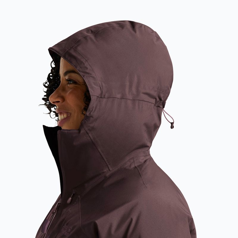 Dámska páperová bunda Jack Wolfskin Icecape 2L Down Ins Rds sheer plum 4